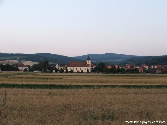 Pohled na kostel