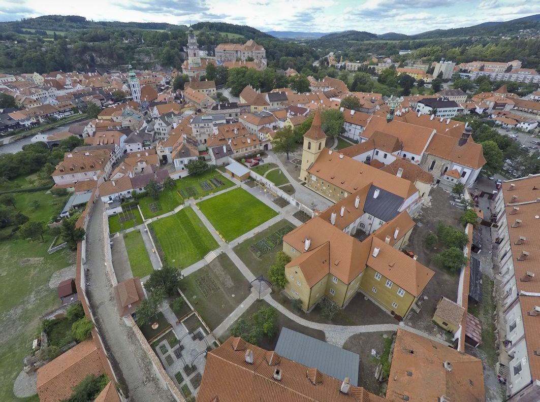 ESK KRUMLOV  MSTSK PAMTKOV REZERVACE  PAMTKA UNESCO