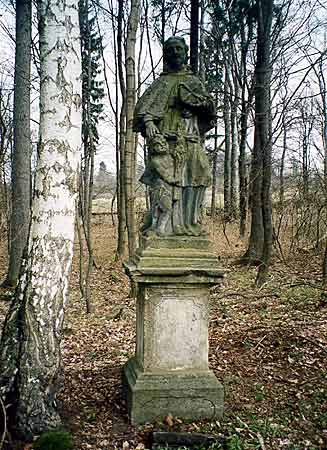 socha sv. Jana Nepomuckho v Novm Oldichov